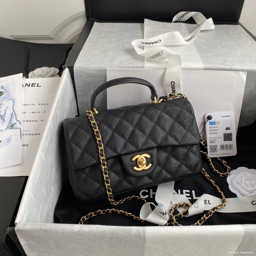 Hyper Peter FLAP WITH HANDLE MINI TOP BAG CHANEL 0805